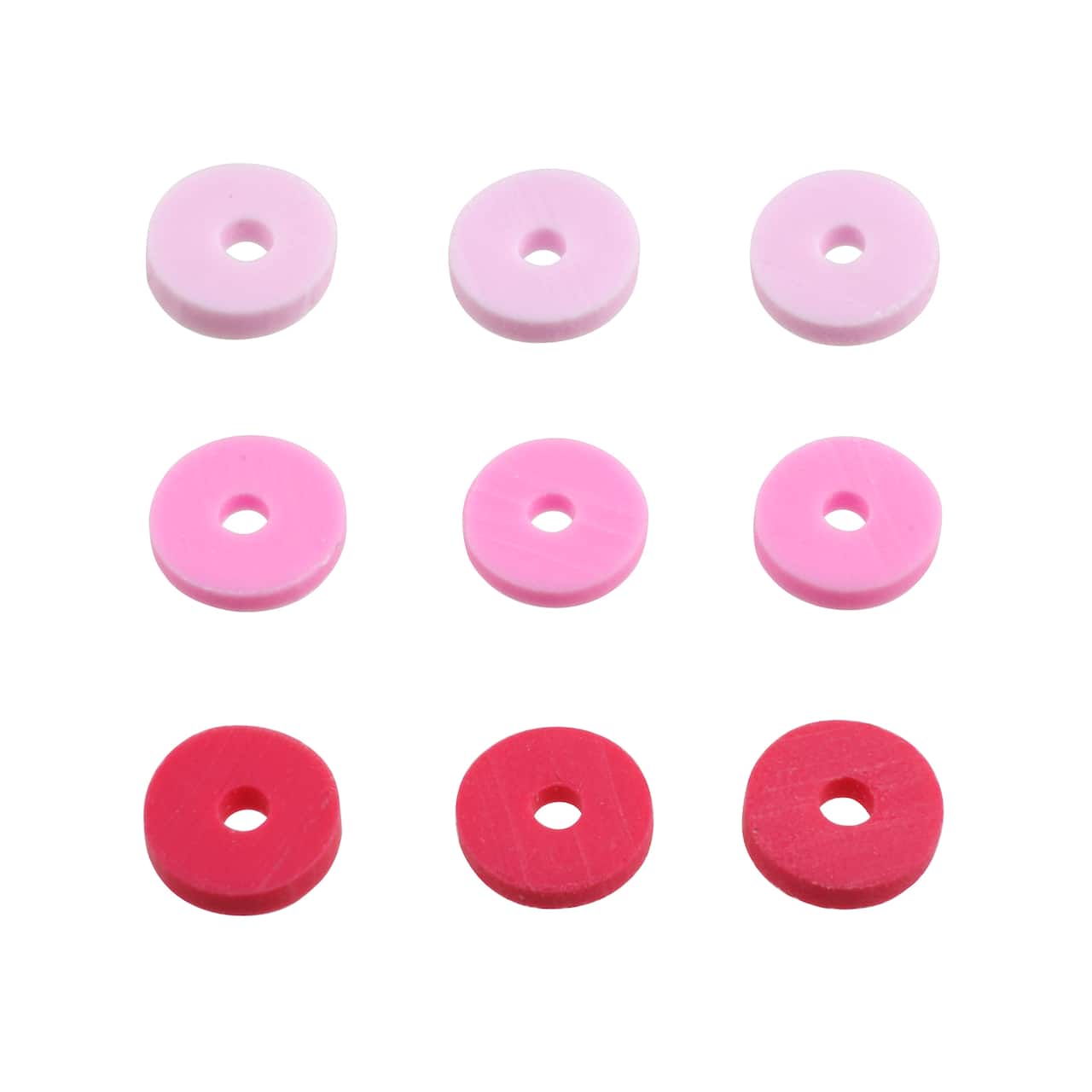 12 Pack: Pink Heishi Craft Beads, 5.8mm by Bead Landing™